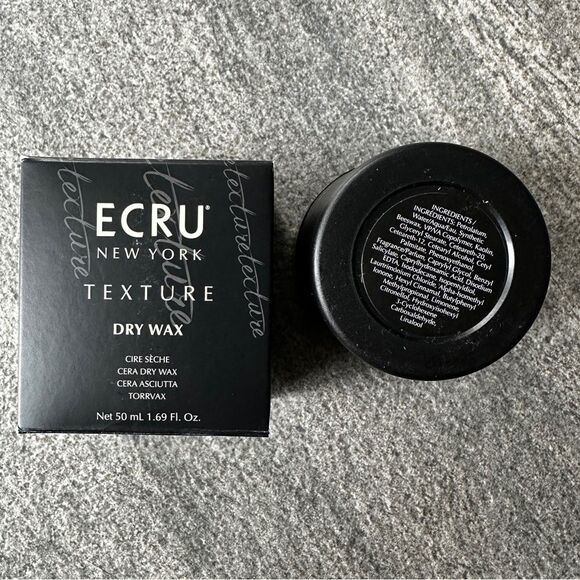 NEW ECRU New York Paraben free Texture Dry Wax for Men Matte finish 1.69 oz - Picture 3 of 11